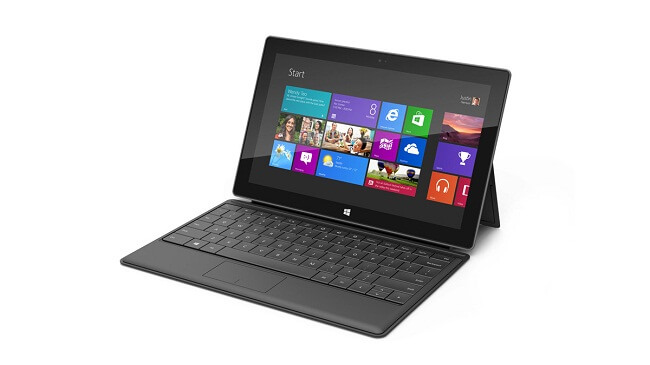 Microsoft предлагает Surface взамен iPad. Фото.