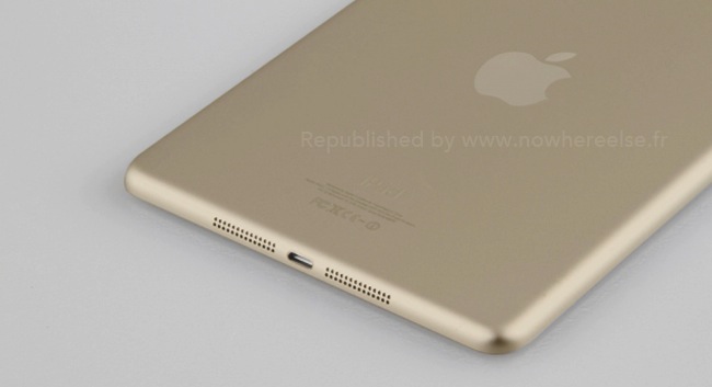 iPad mini 2 в "золотом" корпусе iPad mini 2 в "золотом" корпусе