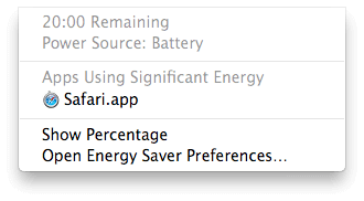 20 hour battery 20 hour battery