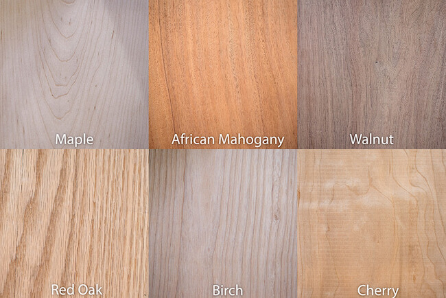 Wood choices Wood choices