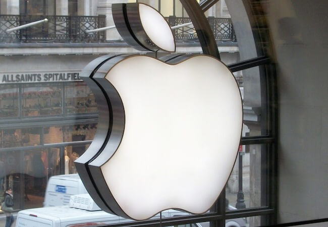 Лого Apple наоборот Лого Apple наоборот