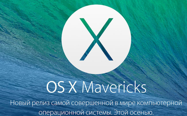 OS X Mavericks OS X Mavericks