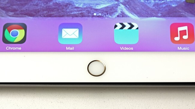 Touch ID в iPad Touch ID в iPad