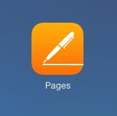 Подробно о функции Pages «Открыть в другой программе». Фото.