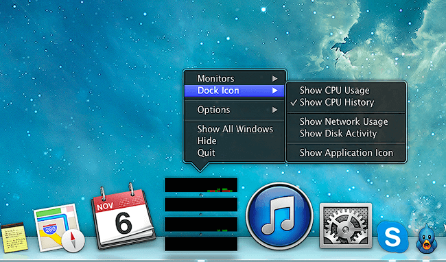 CPU History Dock CPU History Dock
