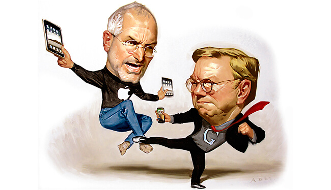 Jobs vs Schmidt Jobs vs Schmidt