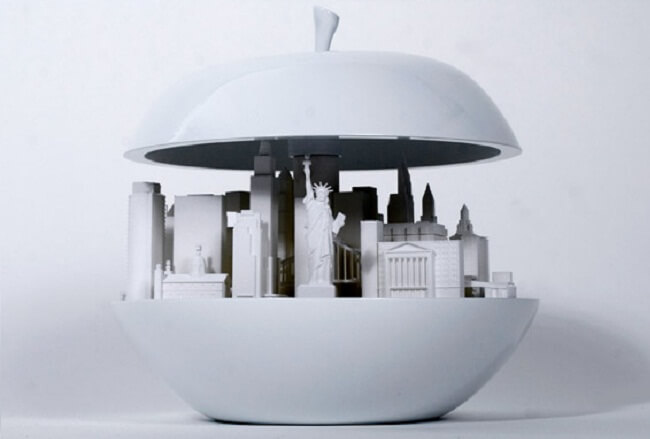 3D apple 3D apple
