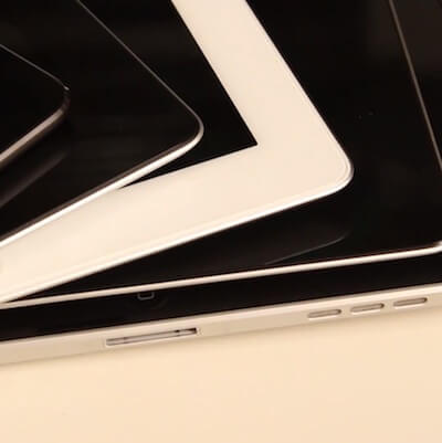 Сравнение скорости работы iPad Air с предшественниками. Фото.