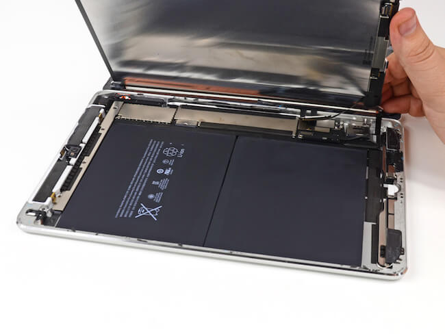 iPad в разрезе iPad в разрезе