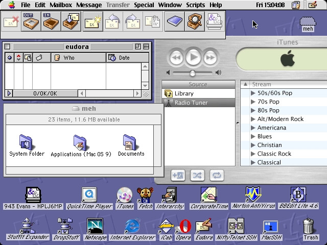 MacOS 9 Interface MacOS 9 Interface