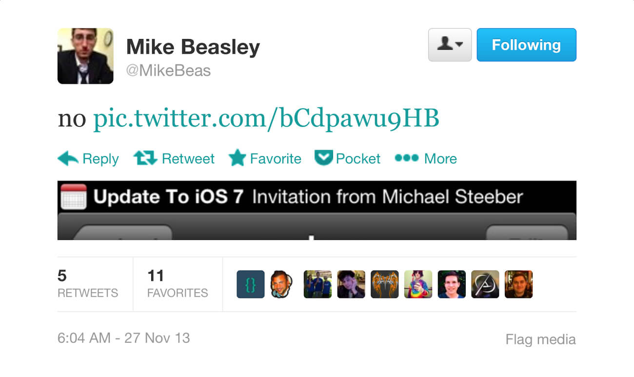 Mike Beasley say No Mike Beasley say No