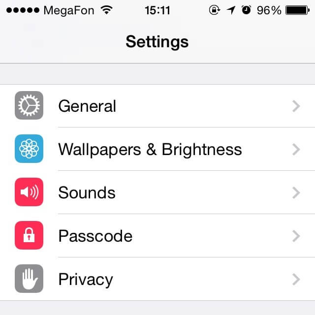 Privacy settings Privacy settings