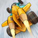 Jet Car Stunts 2 — малопримечательное продолжение некогда примечательной игры. Фото.