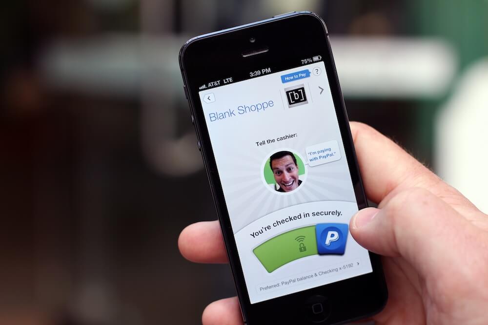 PayPal на iPhone PayPal на iPhone