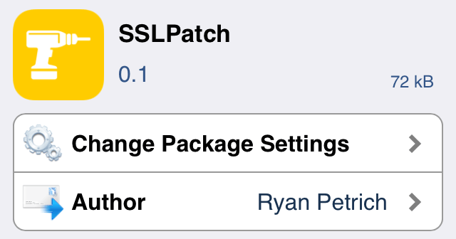 SSLPatch SSLPatch