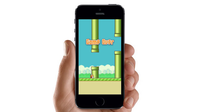 iphone и flappy bird iphone и flappy bird