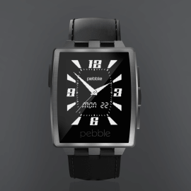 Обзор смарт-часов Pebble Steel. Обзор смарт-часов Pebble Steel. Фото.