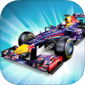 Red Bull Racers — двухкнопочные рельсовые гонки. Фото.