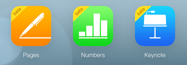 iWork в iCloud iWork в iCloud