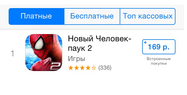 Встроенные покупки Встроенные покупки