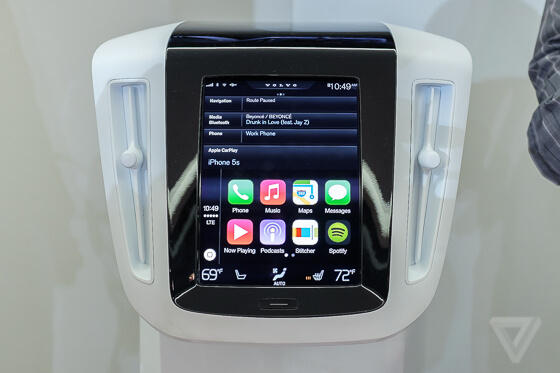 CarPlay в Volvo CarPlay в Volvo