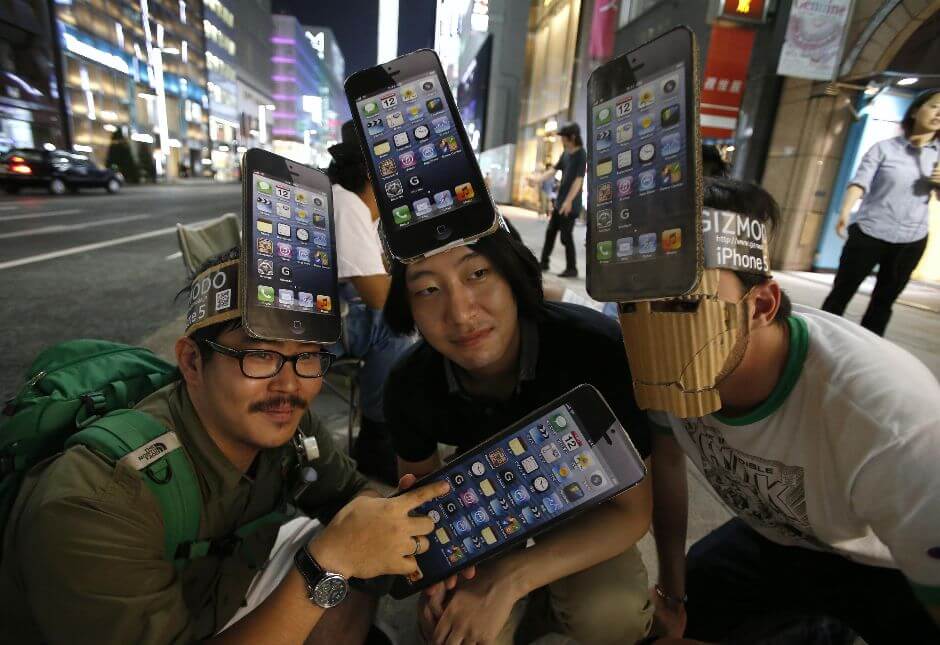 iPhone в Японии iPhone в Японии