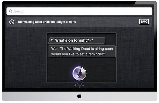 Новая Apple TV может получить Siri. Фото.