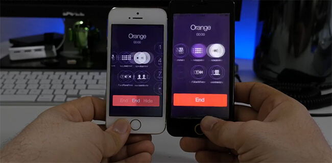 iOS на iPhone 6, макет iOS на iPhone 6, макет