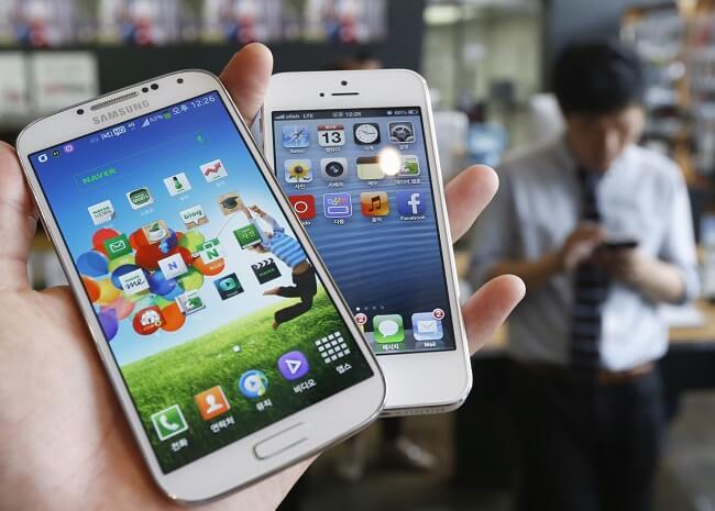 Жителям Южной Кореи iPhone нравится больше отечественных смартфонов. Фото.