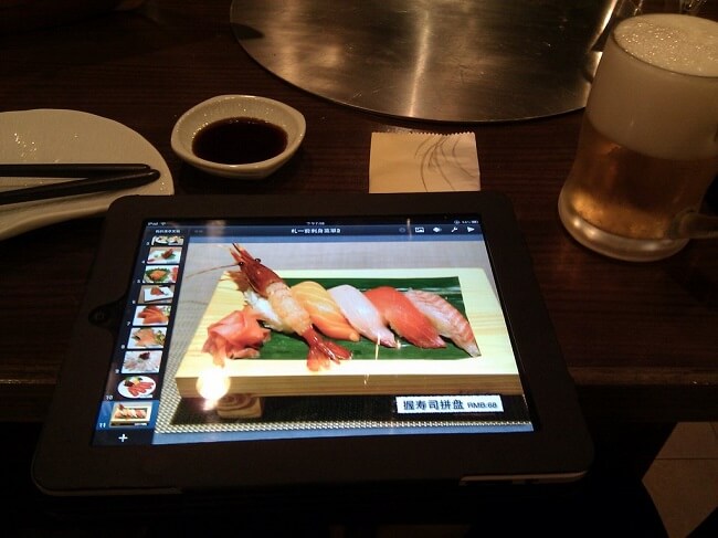 Tap Menu Tap Menu