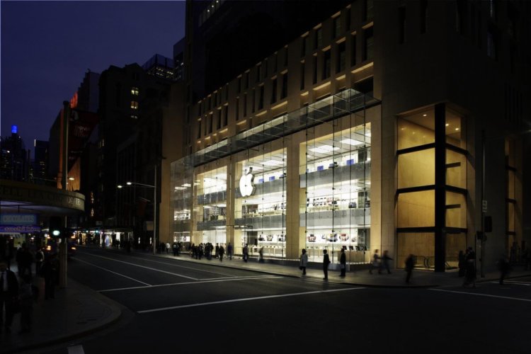 Apple Store в Сиднее Apple Store в Сиднее