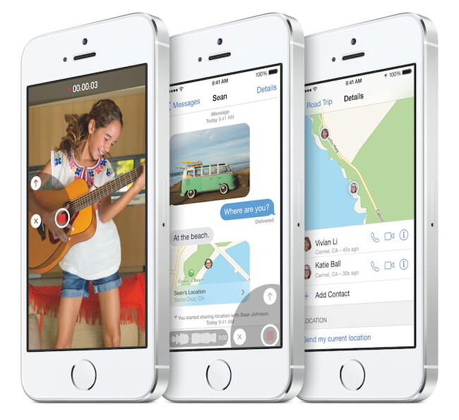 Сообщения в iOS 8 Сообщения в iOS 8