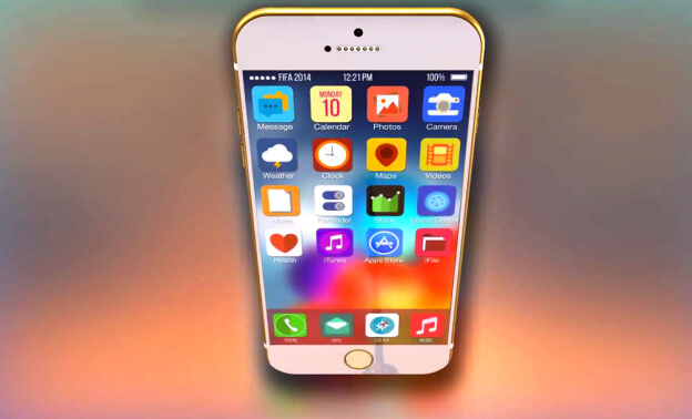 Концепт iPhone 6 в чехле Концепт iPhone 6 в чехле