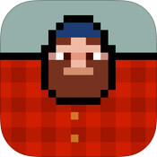 Timberman — сперва летали, теперь рубим. Timberman — сперва летали, теперь рубим. Фото.