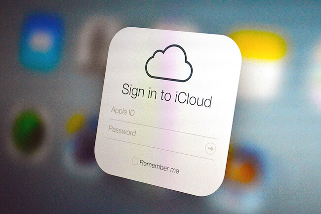 Войти в iCloud Войти в iCloud