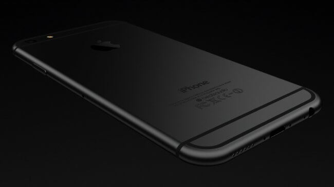 черный iPhone 6, концепт черный iPhone 6, концепт