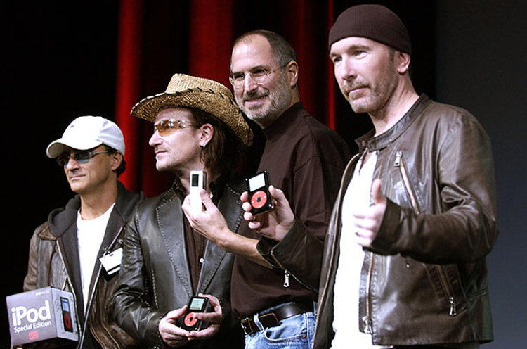 U2 и Стив Джобс U2 и Стив Джобс