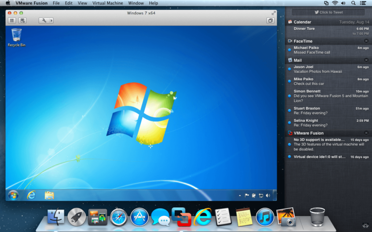 Устанавливаем Windows на Mac с помощью VMware Fusion 7. Устанавливаем Windows на Mac с помощью VMware Fusion 7. Фото.