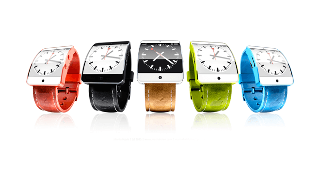 NYT: iWatch получат гибкий дисплей. Фото.