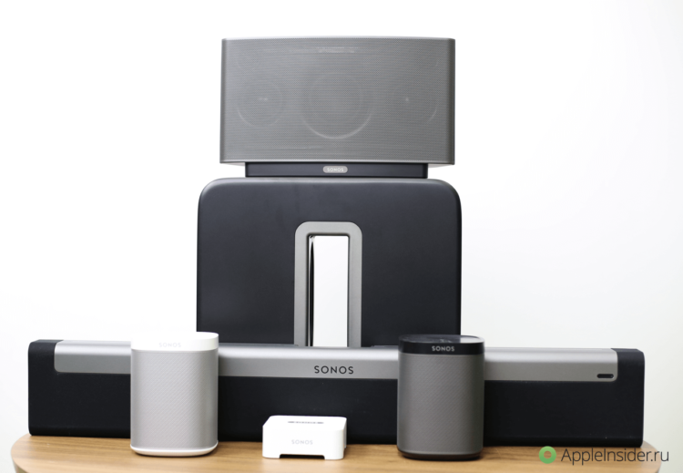 Обзор акустического комплекса для домашнего кинотеатра от Sonos: Playbar и Sub. Фото.