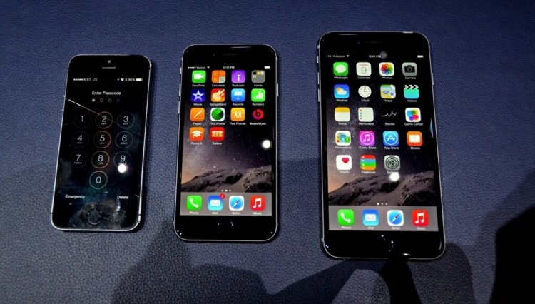 Чем отличается iPhone 6 от iPhone 6 Plus? Чем отличается iPhone 6 от iPhone 6 Plus? Фото.