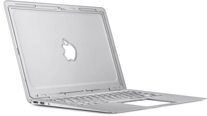 На обновленном MacBook может появиться новый логотип Apple. Фото.