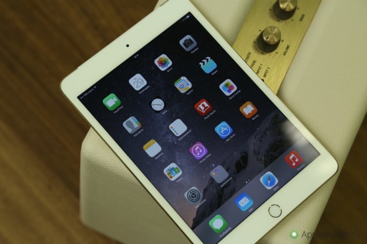 Обзор iPad mini 3: зато с Touch ID! Фото.