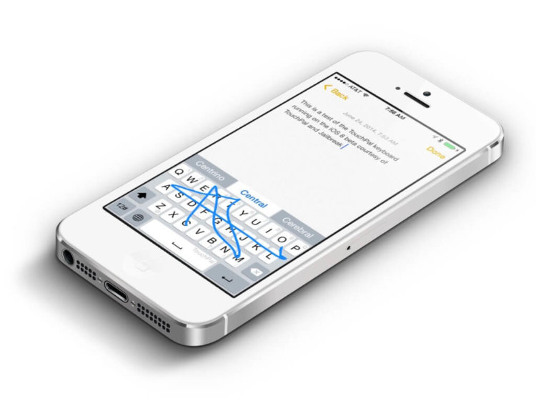Сторонние клавиатуры — враги батареи вашего iPhone. Фото.