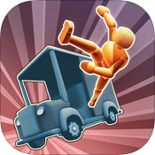 Turbo Dismount — тяжелая судьбинушка манекена из краш-теста. Фото.