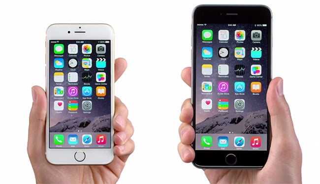 Apple показала новые рекламные видео iPhone 6 и iPhone 6 Plus. Фото.