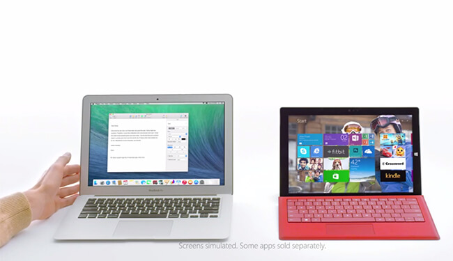 macbook air и surface pro 3 macbook air и surface pro 3