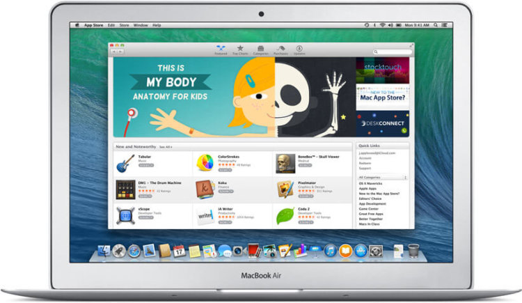 Mac App Store получил заметное обновление. Фото.