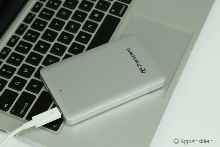 Transcend StoreJet 500: сверхбыстрый портативный SSD для вашего Mac. Фото.