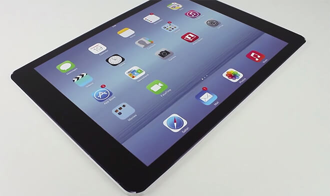 [Концепт] Гигантский iPad сравнили с другими устройствами. Фото.